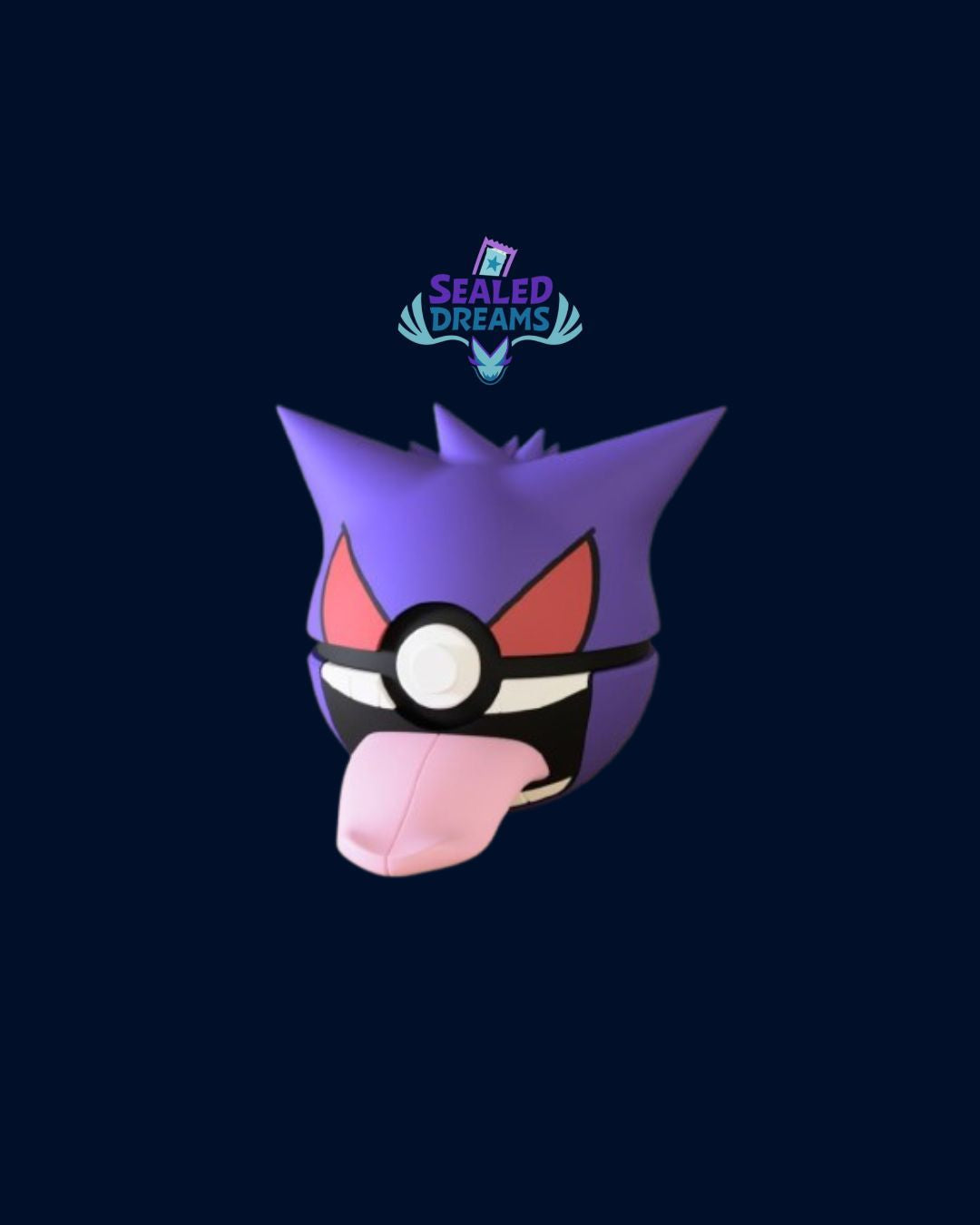 Pokéball Gengar | Figura Decorativa Premium Impresa en 3D