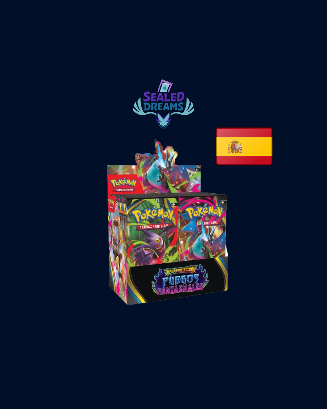 Booster Box Fuegos Fantasmales - ESP