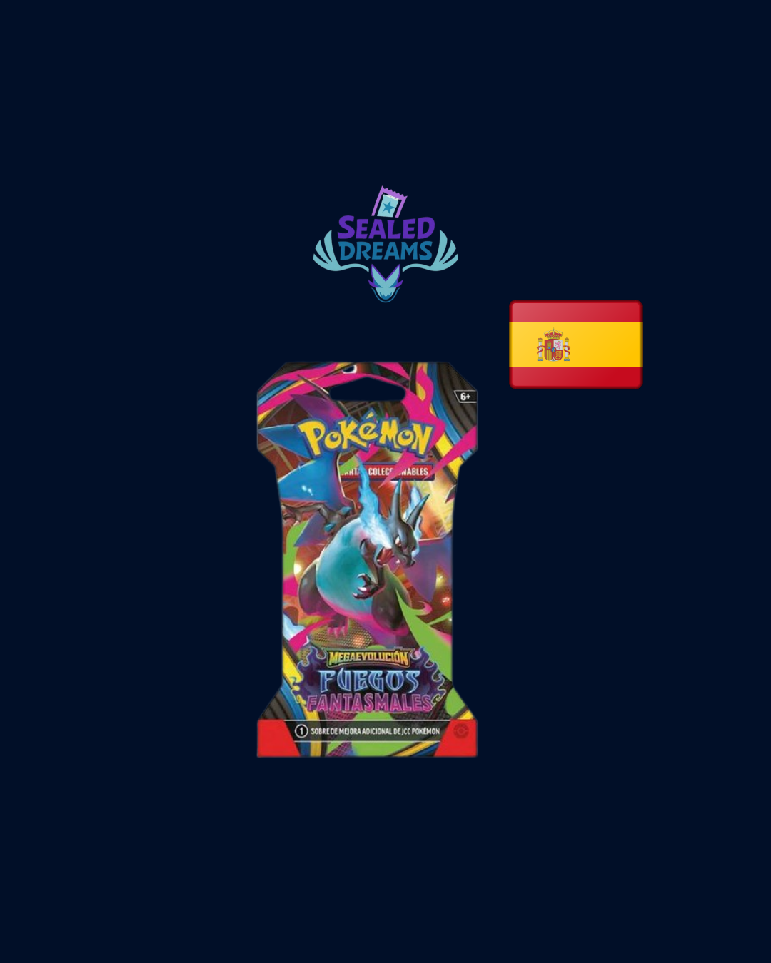 Sobre funda Fuegos Fantasmales - ESP