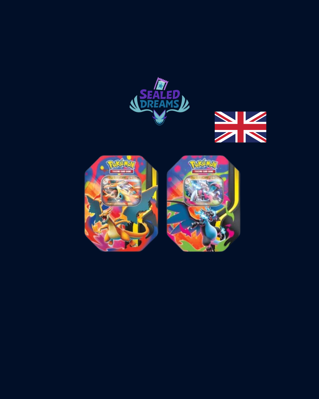 Lata Mega Charizard - ENG (RESERVA)