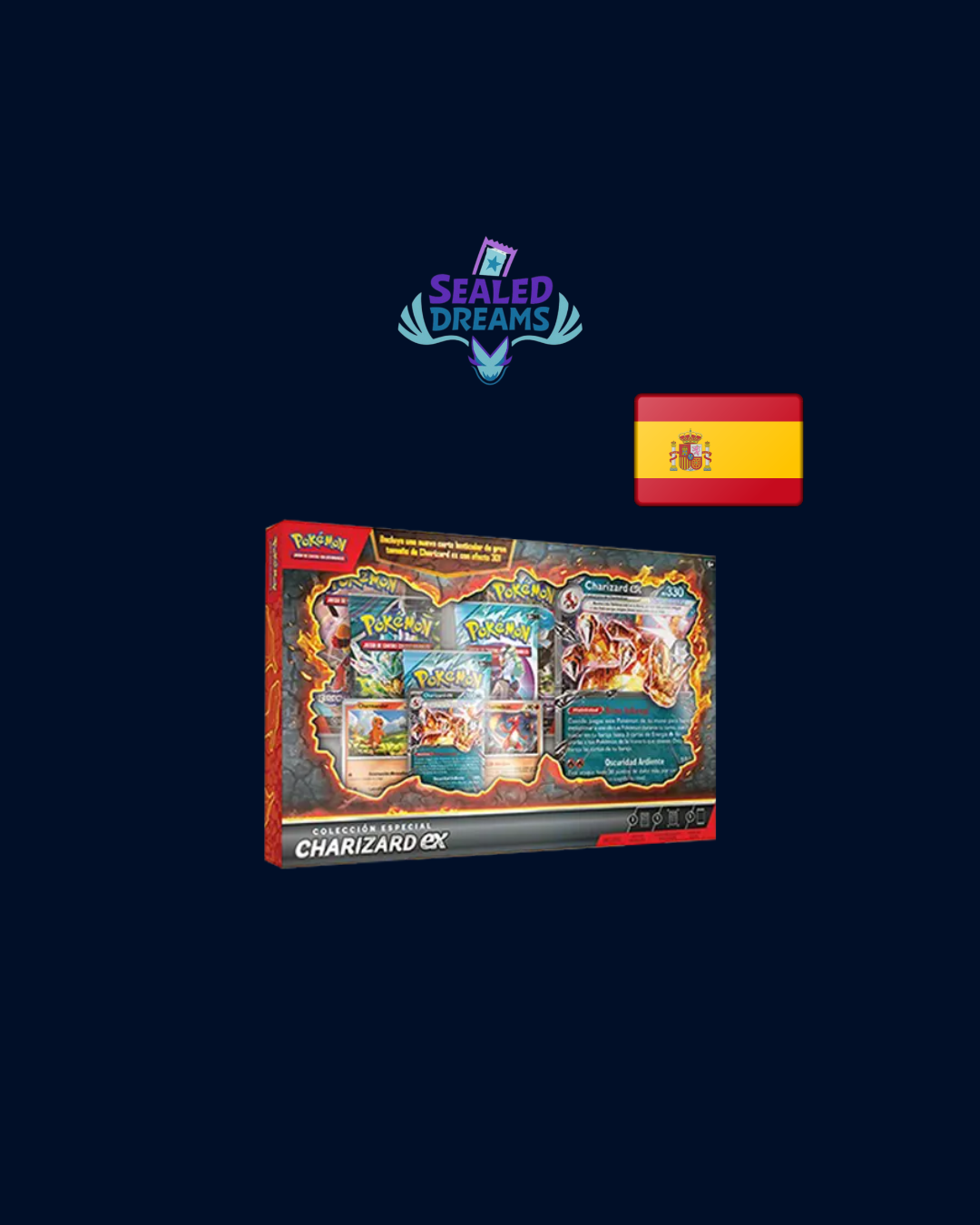 Caja Charizard EX Special Collection - ESP
