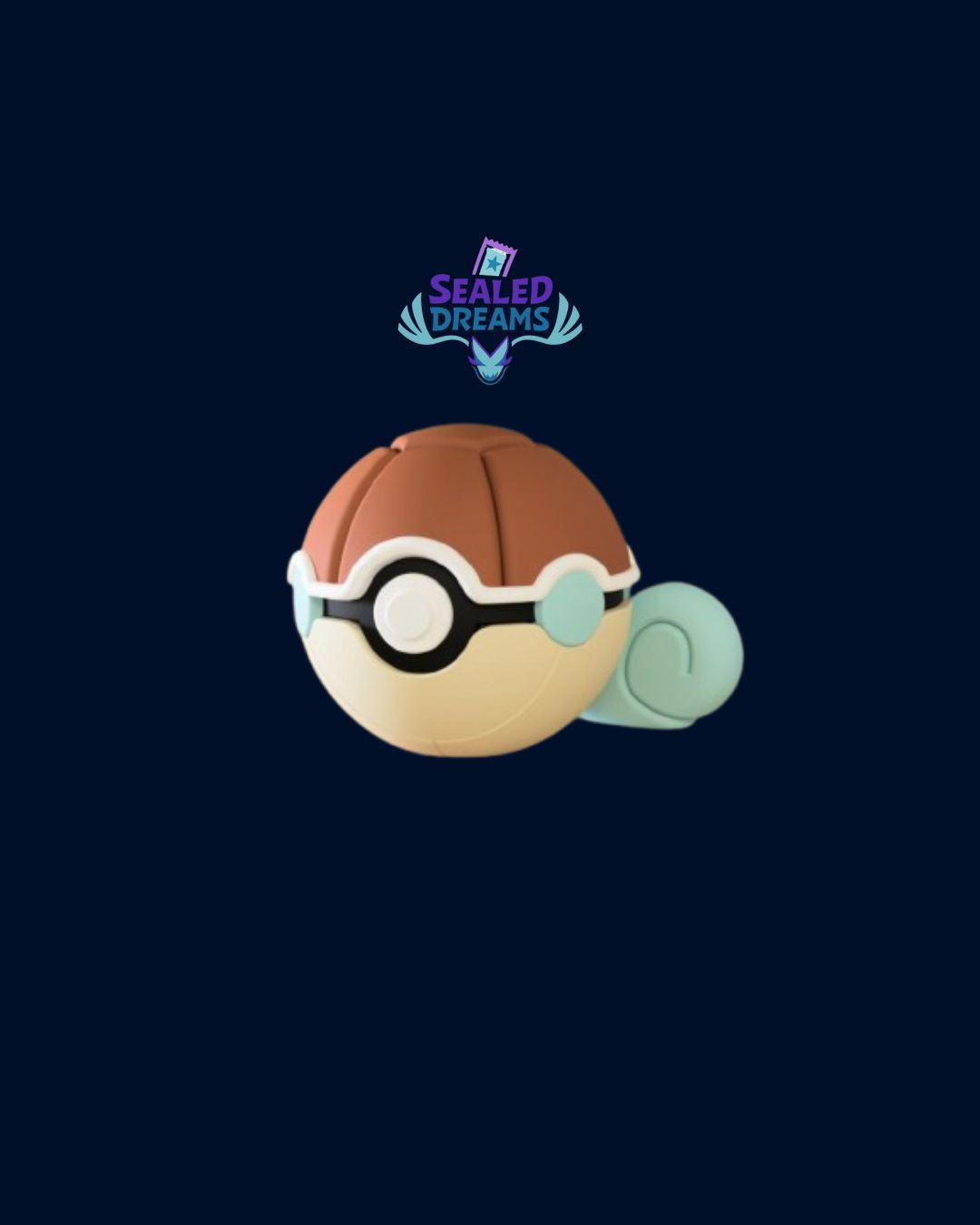 Pokéball Squirtle | Figura Decorativa Premium Impresa en 3D