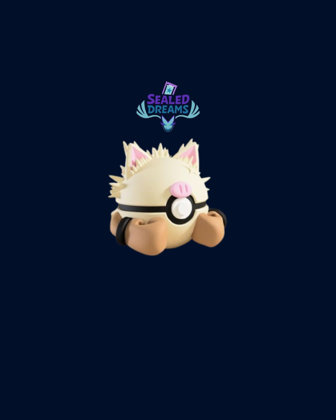 Pokéball Primeape | Figura Decorativa Premium Impresa en 3D