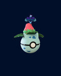 Pokéball Ivysaur | Figura Decorativa Premium Impresa en 3D