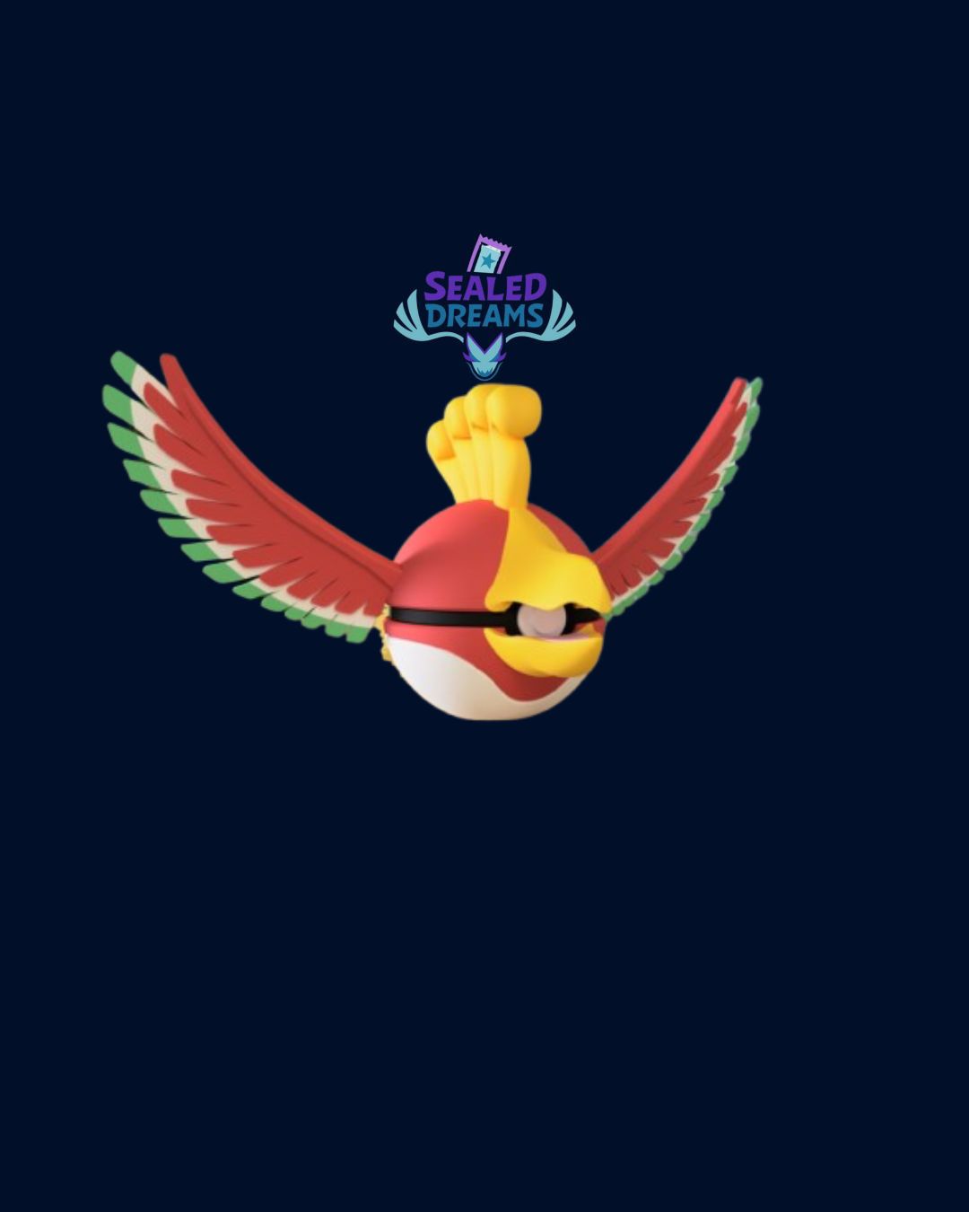 Pokéball Ho-Oh | Figura Decorativa Premium Impresa en 3D