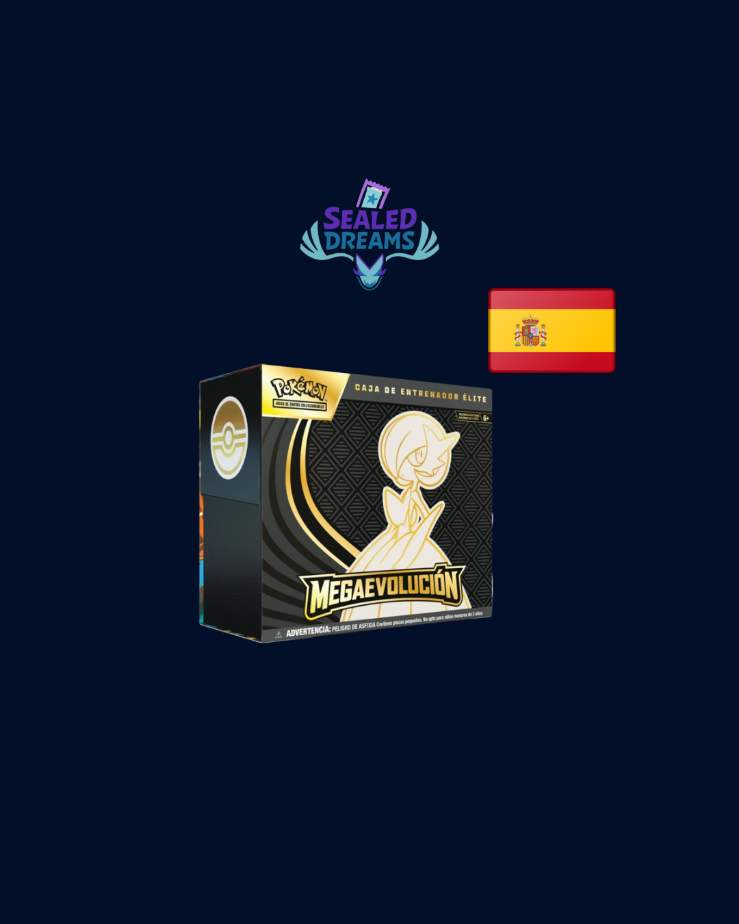 Caja Entrenador Élite Mega Evoluciones: Gardevoir - ESP