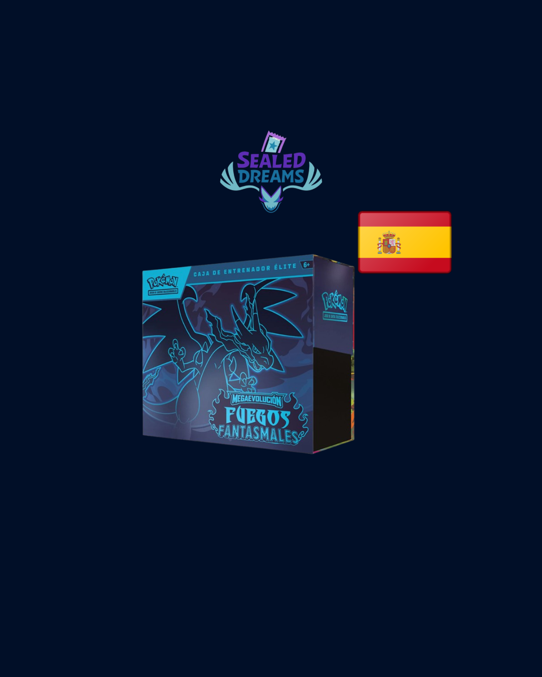 Caja Entrenador Élite Fuegos Fantasmales - ESP